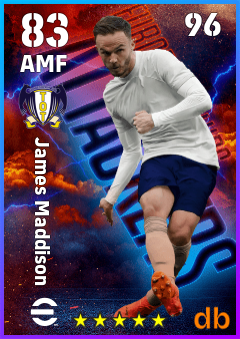 James Maddison eFootball player card