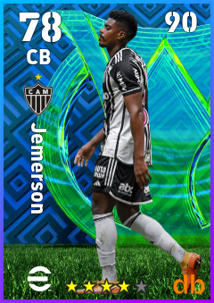 Jemerson — CB, OVR 78, MAX 90