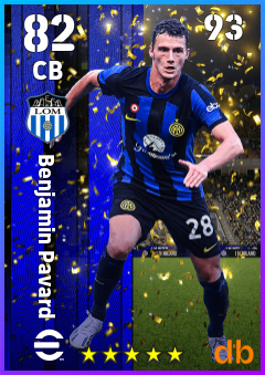 Benjamin Pavard eFootball player card
