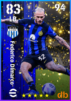 Federico Dimarco eFootball player card