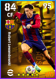 Robert Lewandowski eFootball player card