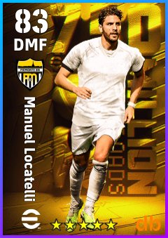 Manuel Locatelli — DMF, OVR 83, MAX 83