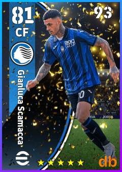 Gianluca Scamacca eFootball player card
