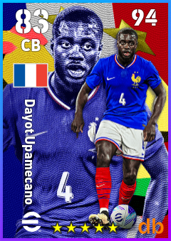 Dayot Upamecano — CB, OVR 83, MAX 94