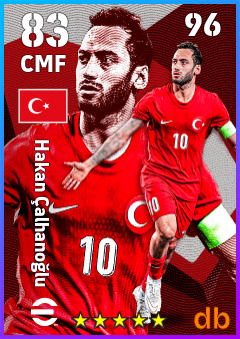 Hakan Çalhanoğlu eFootball player card