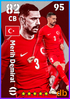 Merih Demiral — CB, OVR 82, MAX 95
