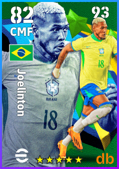 Joelinton — CMF, OVR 82, MAX 93