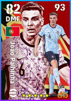 João Palhinha — DMF, OVR 82, MAX 93