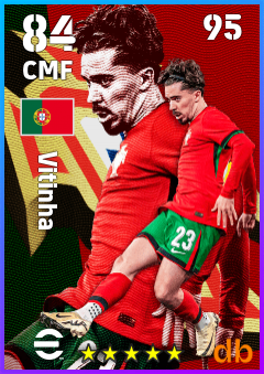 Vitinha — CMF, OVR 84, MAX 95