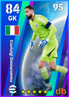 Gianluigi Donnarumma — GK, OVR 84, MAX 95