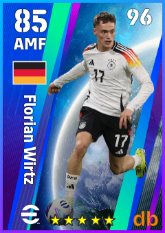 Florian Wirtz — AMF, OVR 85, MAX 96
