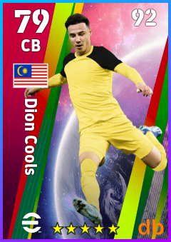 Dion Cools — CB, OVR 79, MAX 92