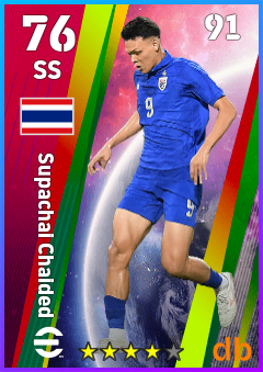 Supachai Chaided — SS, OVR 76, MAX 91
