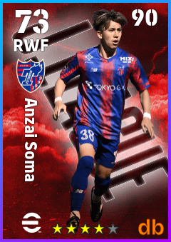 Anzai Soma — RWF, OVR 73, MAX 90