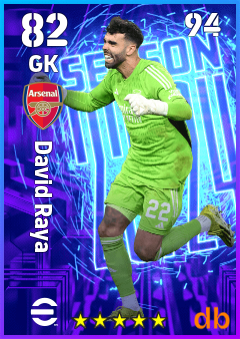 David Raya eFootball player card