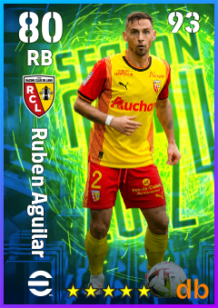 Ruben Aguilar — RB, OVR 80, MAX 93