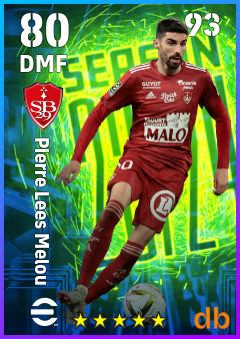 Pierre Lees Melou — DMF, OVR 80, MAX 93
