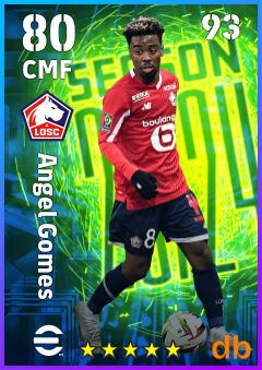 Angel Gomes — CMF, OVR 80, MAX 93