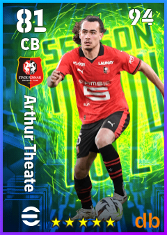 Arthur Theate — CB, OVR 81, MAX 94
