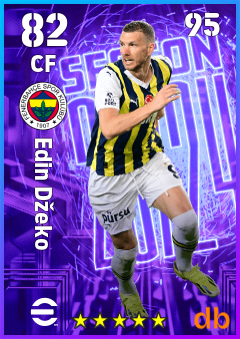Edin Džeko eFootball player card