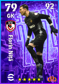 Florin Niță — GK, OVR 79, MAX 92