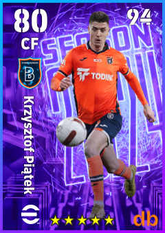 Krzysztof Piątek — CF, OVR 80, MAX 94