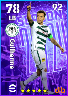 Guilherme eFootball player card