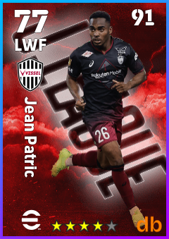 Jean Patric eFootball player card