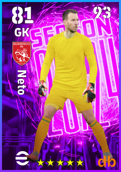 Neto — GK, OVR 81, MAX 93