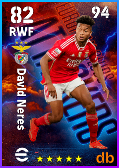 David Neres — RWF, OVR 82, MAX 94