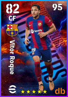 Vitor Roque eFootball player card