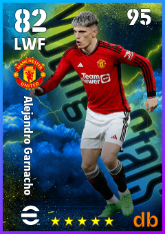 Alejandro Garnacho eFootball player card