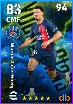 Warren Zaïre-Emery — CMF, OVR 83, MAX 94