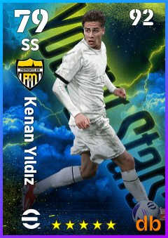 Kenan Yıldız — SS, OVR 79, MAX 92