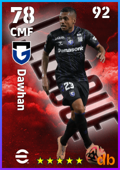 Dawhan — CMF, OVR 78, MAX 92
