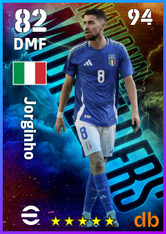 Jorginho eFootball player card