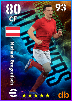 Michael Gregoritsch eFootball player card