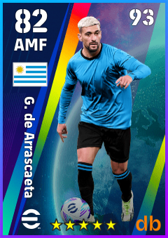 G. de Arrascaeta — AMF, OVR 82, MAX 93
