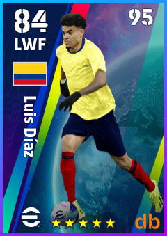 Luis Díaz eFootball player card