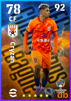 Cryzan — CF, OVR 78, MAX 92