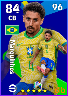 Marquinhos — CB, OVR 84, MAX 96