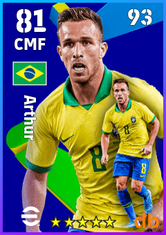 Arthur — CMF, OVR 81, MAX 93