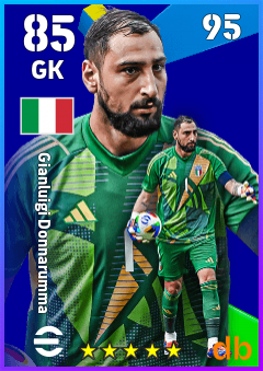 Gianluigi Donnarumma — GK, OVR 85, MAX 95