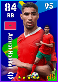 Achraf Hakimi eFootball player card