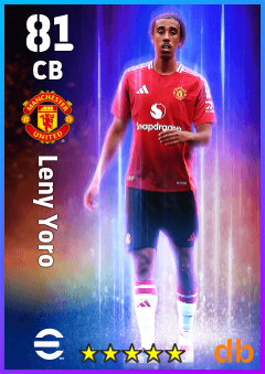 Leny Yoro — CB, OVR 81, MAX 81