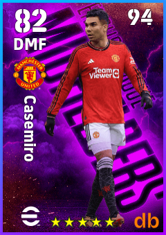 Casemiro — DMF, OVR 82, MAX 94