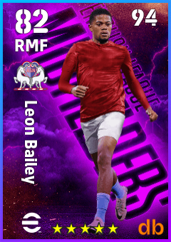 Leon Bailey eFootball player card