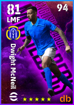 Dwight McNeil — LMF, OVR 81, MAX 94