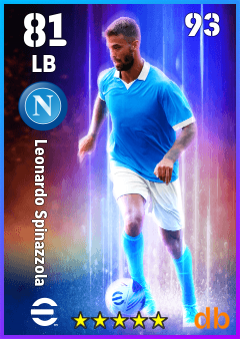 Leonardo Spinazzola — LB, OVR 81, MAX 93