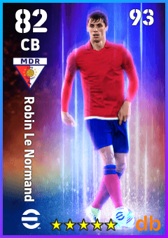 Robin Le Normand — CB, OVR 82, MAX 93